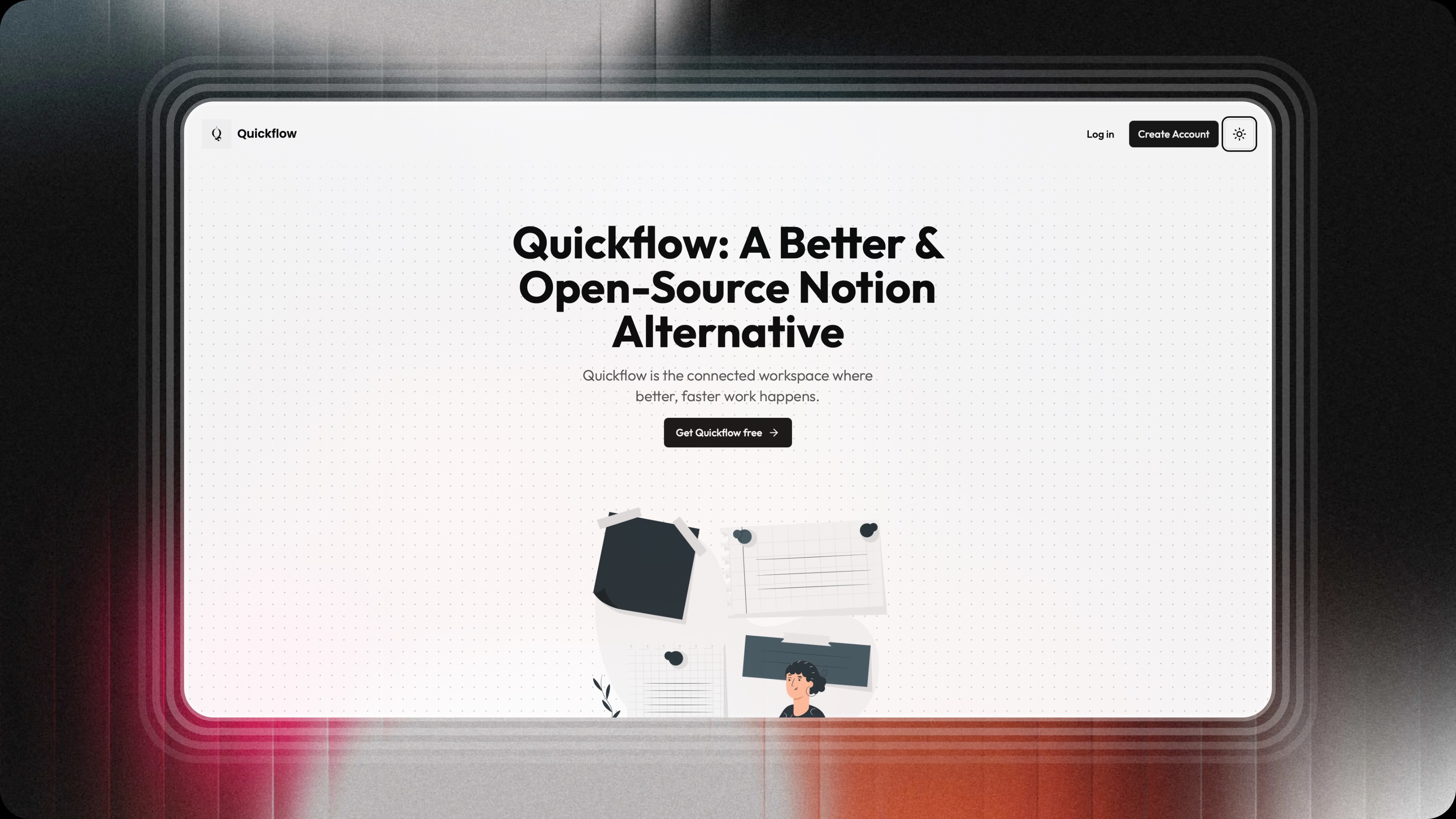 Quickflow: Open-Source Notion Alternative